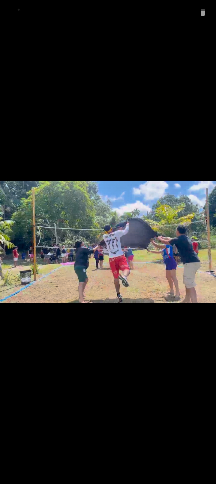 Momento de diversão no acamp